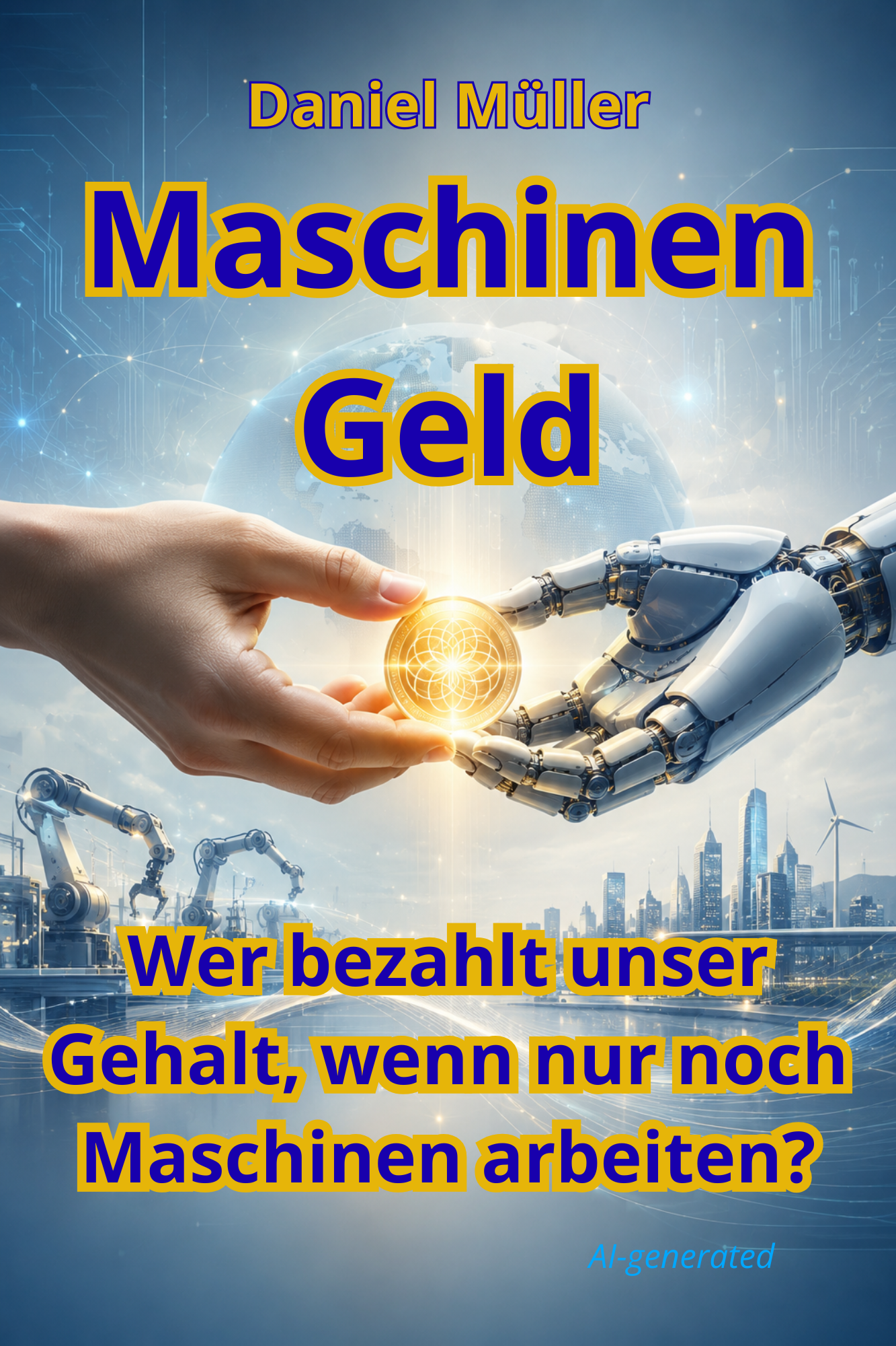 Buchcover: Maschinen-Geld von Daniel Müller